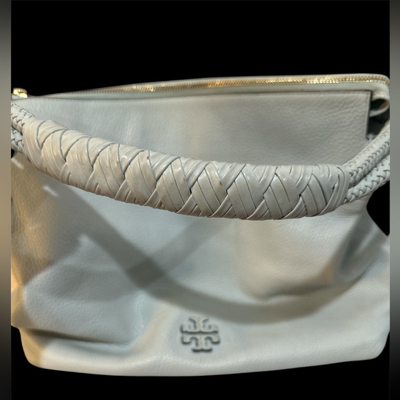 Tory Burch Taylor Leather Hobo - Light Blue - HOST PICK 🎉🎉🎉 - Picture 13 of 14